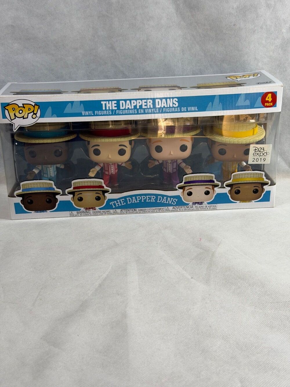 Funko Pop The Dapper Dans Disney Parks D23 Expo 2019 Exclusive Rare Collectable
